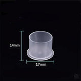 Ink Cups - Flat base caps-Tattoo Supplies-Generic-17mm-Bag of 1000-Melbourne Tattoo Supplies