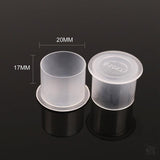 Ink Cups - Flat base caps-Tattoo Supplies-Generic-20mm-Bag of 500-Melbourne Tattoo Supplies