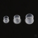 Ink Cups - Flat base caps-Tattoo Supplies-Generic-8mm-Bag of 500-Melbourne Tattoo Supplies