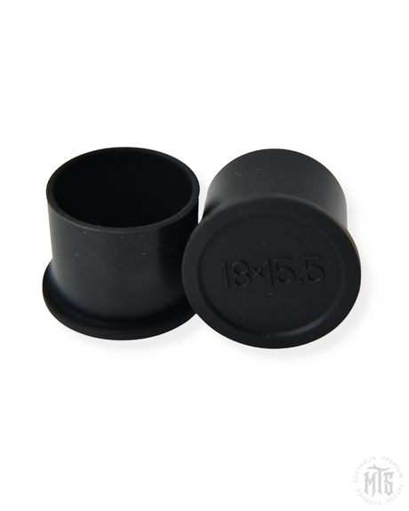 Ink Cups - Silicone Flat base caps-Tattoo Supplies-Generic-18mm-Melbourne Tattoo Supplies