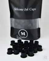 Ink Cups - Silicone Flat base caps-Tattoo Supplies-Generic-9mm-Melbourne Tattoo Supplies