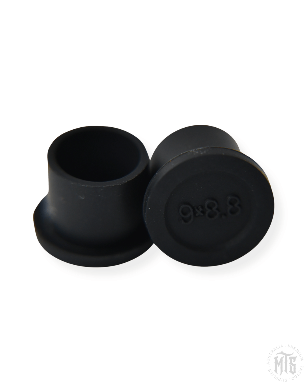 Ink Cups - Silicone Flat base caps-Tattoo Supplies-Generic-9mm-Melbourne Tattoo Supplies