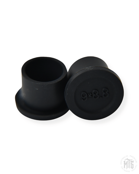 Ink Cups - Silicone Flat base caps-Tattoo Supplies-Generic-9mm-Melbourne Tattoo Supplies