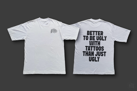 Inked Expo 2025 "Ugly" Tee WHITE-Merch-Ausmerch-XS-Melbourne Tattoo Supplies