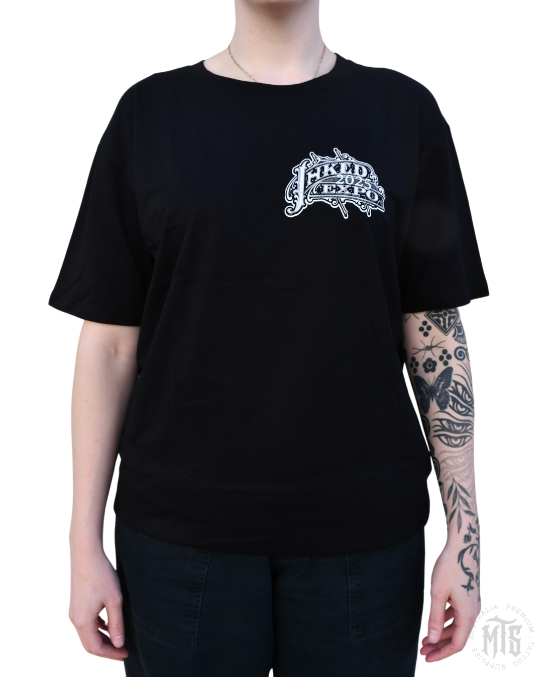 Inked Expo "Ugly" Tee BLACK-Merch-Ausmerch-XS-Melbourne Tattoo Supplies