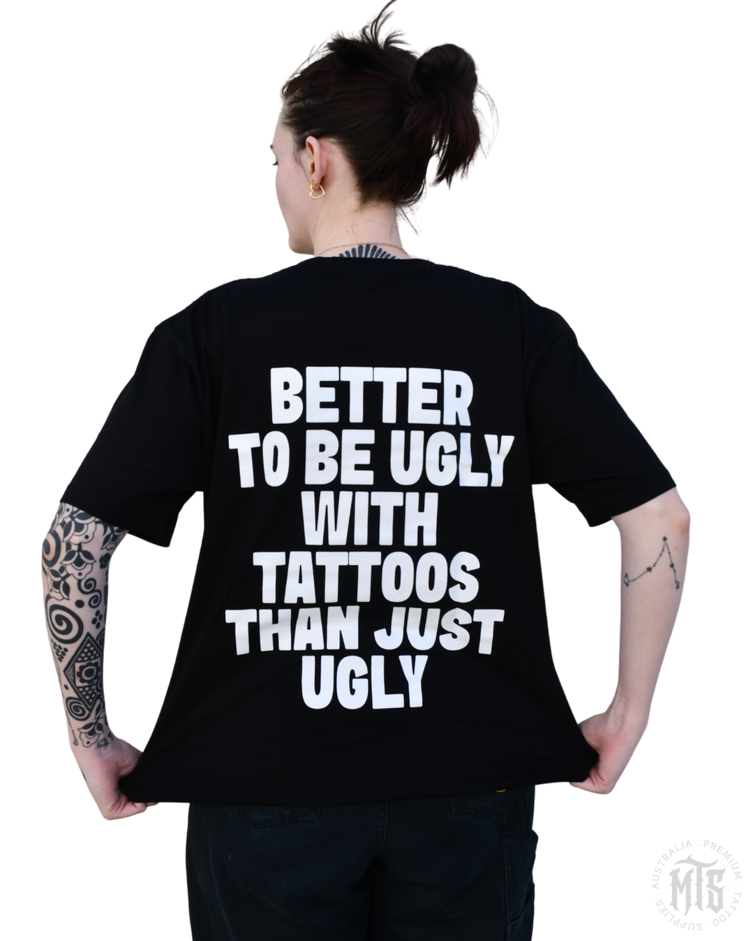 Inked Expo "Ugly" Tee BLACK-Merch-Ausmerch-XS-Melbourne Tattoo Supplies