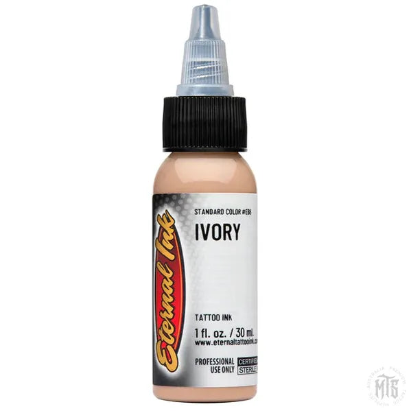 Ivory - Eternal Ink-tattoo ink-Eternal Ink-1oz-Melbourne Tattoo Supplies