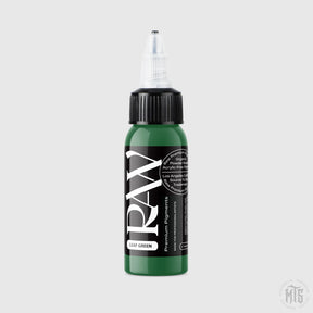Leaf Green - RAW-tattoo ink-Raw Pigments-1oz-Melbourne Tattoo Supplies