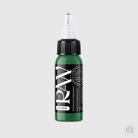 Leaf Green - RAW-tattoo ink-Raw Pigments-1oz-Melbourne Tattoo Supplies