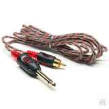 Lightweight RCA Cable - Bishop-Tattoo Supplies-Bishop-Red-Melbourne Tattoo Supplies