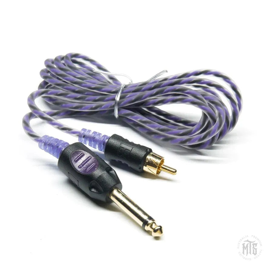 Lightweight RCA Cable - Bishop-Tattoo Supplies-Bishop-Red-Melbourne Tattoo Supplies