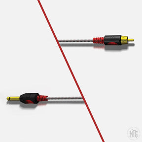 Lightweight RCA Cable - Bishop-Tattoo Supplies-Bishop-Red-Melbourne Tattoo Supplies