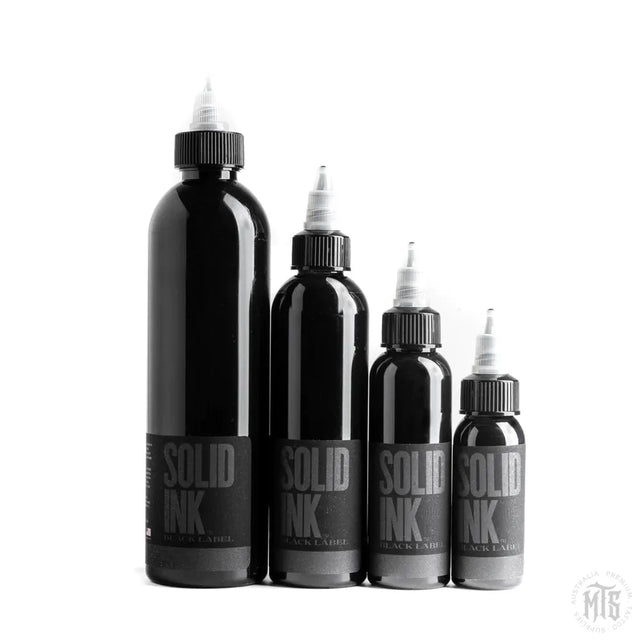 Lining Black - Solid Ink-tattoo ink-Solid Ink-1oz-Melbourne Tattoo Supplies