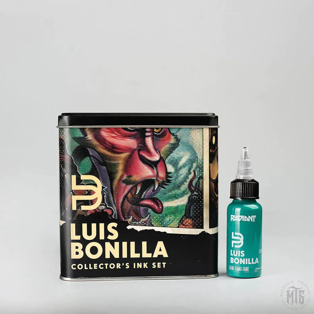 Luis Bonilla Set 1oz - Radiant-tattoo ink-Radiant Ink-Melbourne Tattoo Supplies