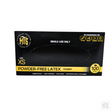 MTS Black Latex Gloves-Consumables-MTS Gloves-XS-Single box (100)-Melbourne Tattoo Supplies