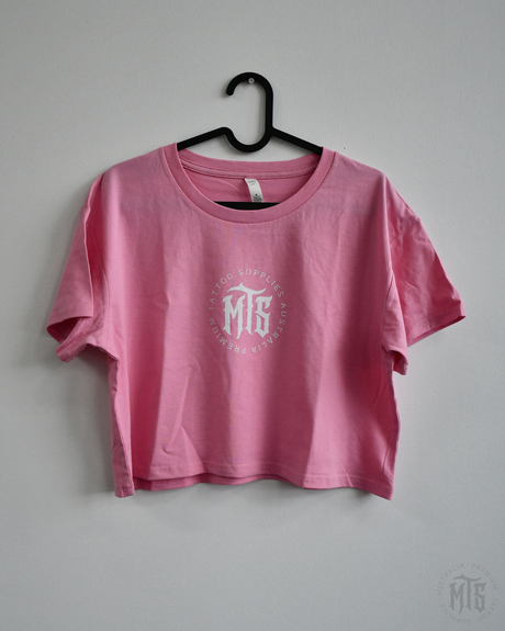 MTS Crop Tee-Merch-Ausmerch-XS-Black-Melbourne Tattoo Supplies