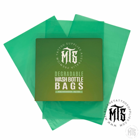 MTS Eco Degradable wash bottle bags-Consumables-MTS-Melbourne Tattoo Supplies