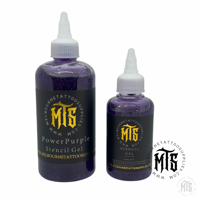 MTS Power Purple - Stencil Transfer Gel-Consumables-Melbourne Tattoo Supplies-4oz-Melbourne Tattoo Supplies