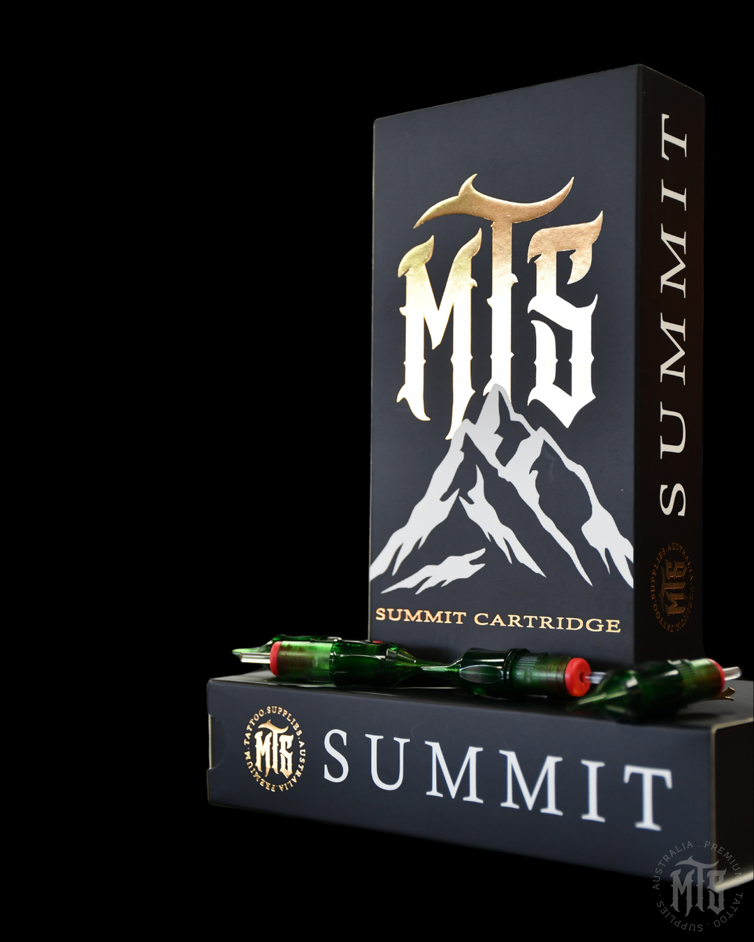 MTS SUMMIT Curved Magnum - Needle Cartridge-Tattoo Needles-MTS SUMMIT-12 / .35mm-05CM-Melbourne Tattoo Supplies