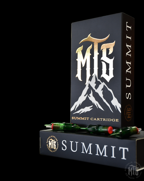 MTS SUMMIT Curved Magnum - Needle Cartridge-Tattoo Needles-MTS SUMMIT-12 / .35mm-05CM-Melbourne Tattoo Supplies