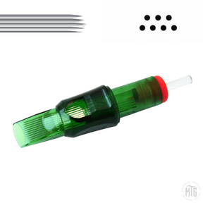MTS SUMMIT Curved Magnum - Needle Cartridge-Tattoo Needles-MTS SUMMIT-12 / .35mm-05CM-Melbourne Tattoo Supplies