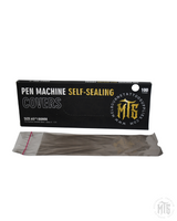 MTS Self sealing pen machine cover bags-Consumables-MTS-65mm x 180mm (grey)-Melbourne Tattoo Supplies