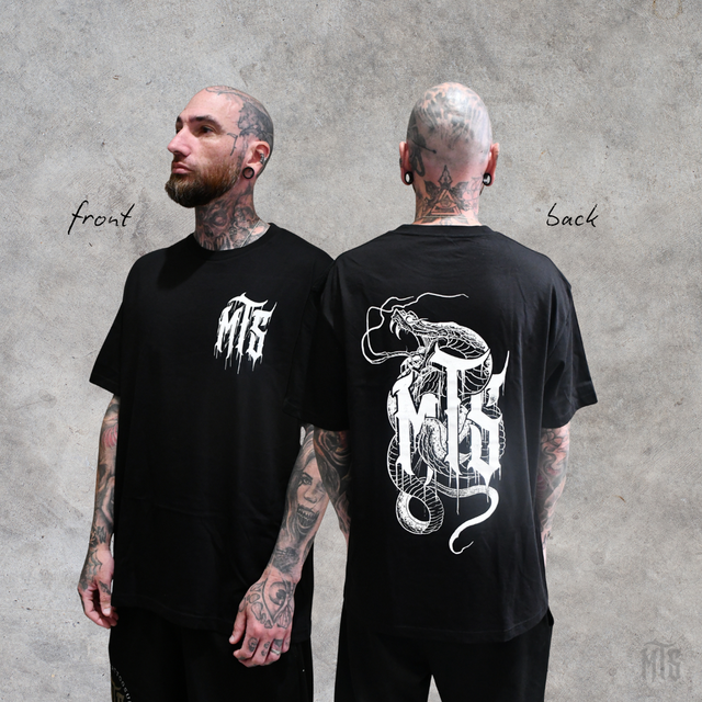 MTS - Snake Drip T-shirt-Merch-Ausmerch-XS-Melbourne Tattoo Supplies