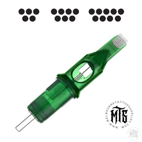 MTS Straight Magnum - Needle Cartridge-Tattoo Needles-Melbourne Tattoo Supplies-12 / .35mm-05M1-Melbourne Tattoo Supplies