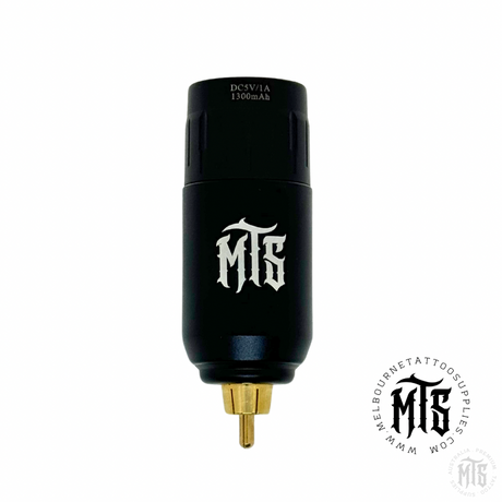 MTS Tour Pen Combo-Tattooing Machines-MTS-Black-Melbourne Tattoo Supplies