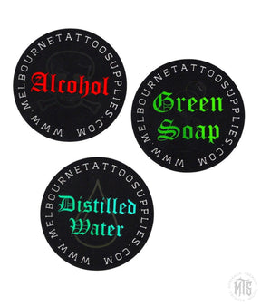 MTS WASH BOTTLE STICKERS - Labels-Consumables-Melbourne Tattoo Supplies-Text-Melbourne Tattoo Supplies