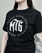 MTS - WHITE LOGO TEE-Merch-Ausmerch-S-Melbourne Tattoo Supplies