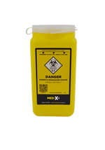 1.4L Sharps Container - Snap Top Lid