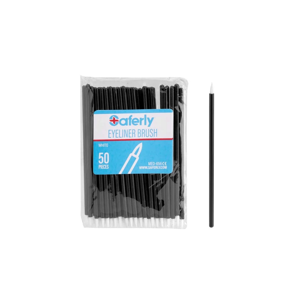 Disposable Eyeliner/Detail Brushes - Pack of 50
