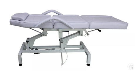 Melissa lI Semi-Electric Beauty Bed BE08-Furniture-HBA-Standard-White-Melbourne Tattoo Supplies