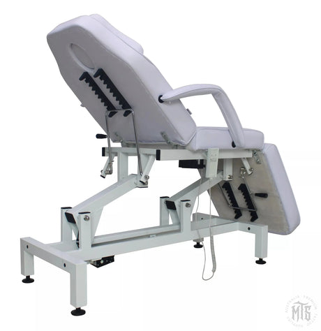 Melissa lI Semi-Electric Beauty Bed BE08-Furniture-HBA-Standard-White-Melbourne Tattoo Supplies