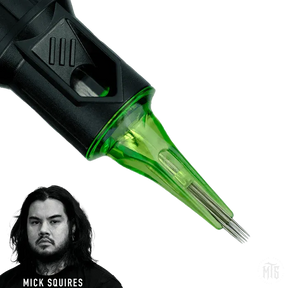 Metrix Signature: Mick Squires Curved Magnums-Tattoo Needles-Metrix-12 / .35mm-05CM-Melbourne Tattoo Supplies