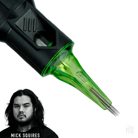 Metrix Signature: Mick Squires Curved Magnums-Tattoo Needles-Metrix-12 / .35mm-05CM-Melbourne Tattoo Supplies