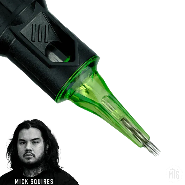 Metrix Signature: Mick Squires Curved Magnums-Tattoo Needles-Metrix-12 / .35mm-05CM-Melbourne Tattoo Supplies