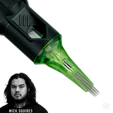Metrix Signature: Mick Squires Curved Magnums-Tattoo Needles-Metrix-12 / .35mm-07CM-Melbourne Tattoo Supplies