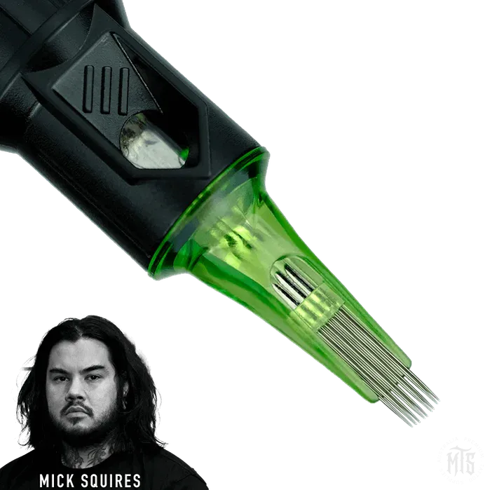 Metrix Signature: Mick Squires Curved Magnums-Tattoo Needles-Metrix-12 / .35mm-09CM-Melbourne Tattoo Supplies