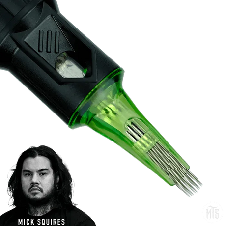 Metrix Signature: Mick Squires Curved Magnums-Tattoo Needles-Metrix-12 / .35mm-09CM-Melbourne Tattoo Supplies
