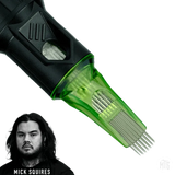 Metrix Signature: Mick Squires Curved Magnums-Tattoo Needles-Metrix-12 / .35mm-13CM-Melbourne Tattoo Supplies