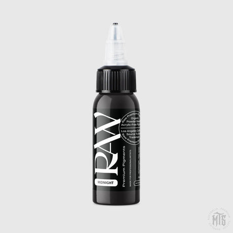 Midnight - RAW OUT OF DATE-tattoo ink-Raw Pigments-2oz-Melbourne Tattoo Supplies