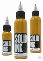Mustard - Solid Ink-tattoo ink-Solid Ink-1oz-Melbourne Tattoo Supplies