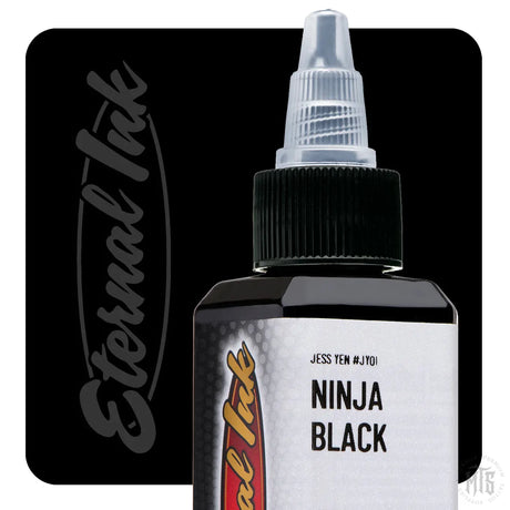 NINJA BLACK - ETERNAL INK JESS YEN SERIES-tattoo ink-Eternal Ink-Melbourne Tattoo Supplies