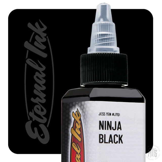 NINJA BLACK - ETERNAL INK JESS YEN SERIES-tattoo ink-Eternal Ink-Melbourne Tattoo Supplies