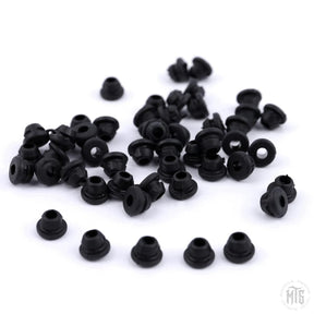 Needle/armature bar Grommets-Tattoo Supplies-Generic-Black (100)-Melbourne Tattoo Supplies