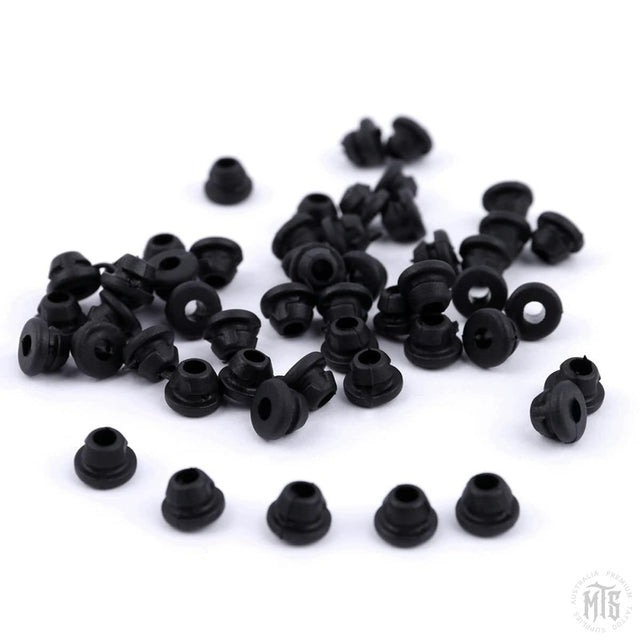 Needle/armature bar Grommets-Tattoo Supplies-Generic-Black (100)-Melbourne Tattoo Supplies