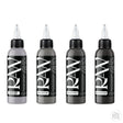 OPAQUE GRAY SET - RAW-tattoo ink-Raw Pigments-1oz-Melbourne Tattoo Supplies