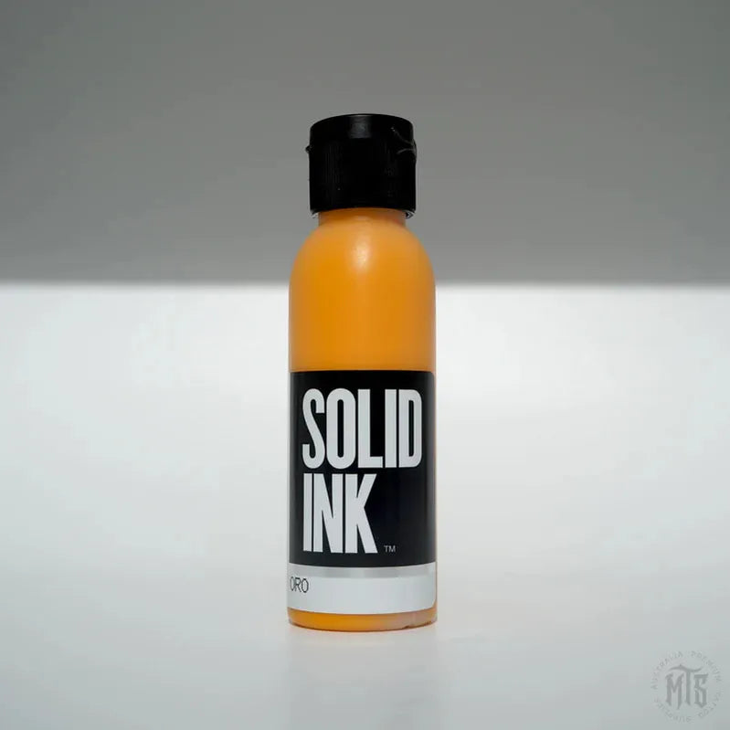 ORO - SOLID INK OLD PIGMENTS - 2OZ-tattoo ink-Solid Ink-Melbourne Tattoo Supplies